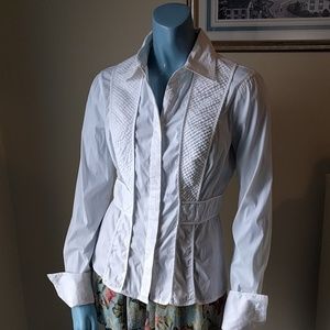 5x$25! White Tuxedo Button Down